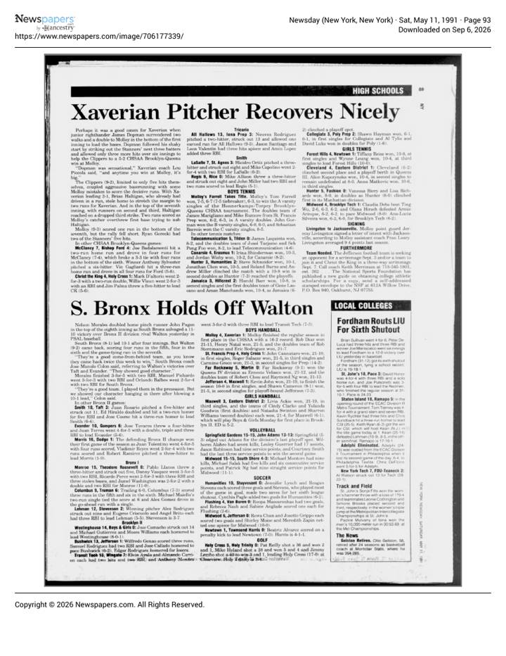 Bronx Baseball
