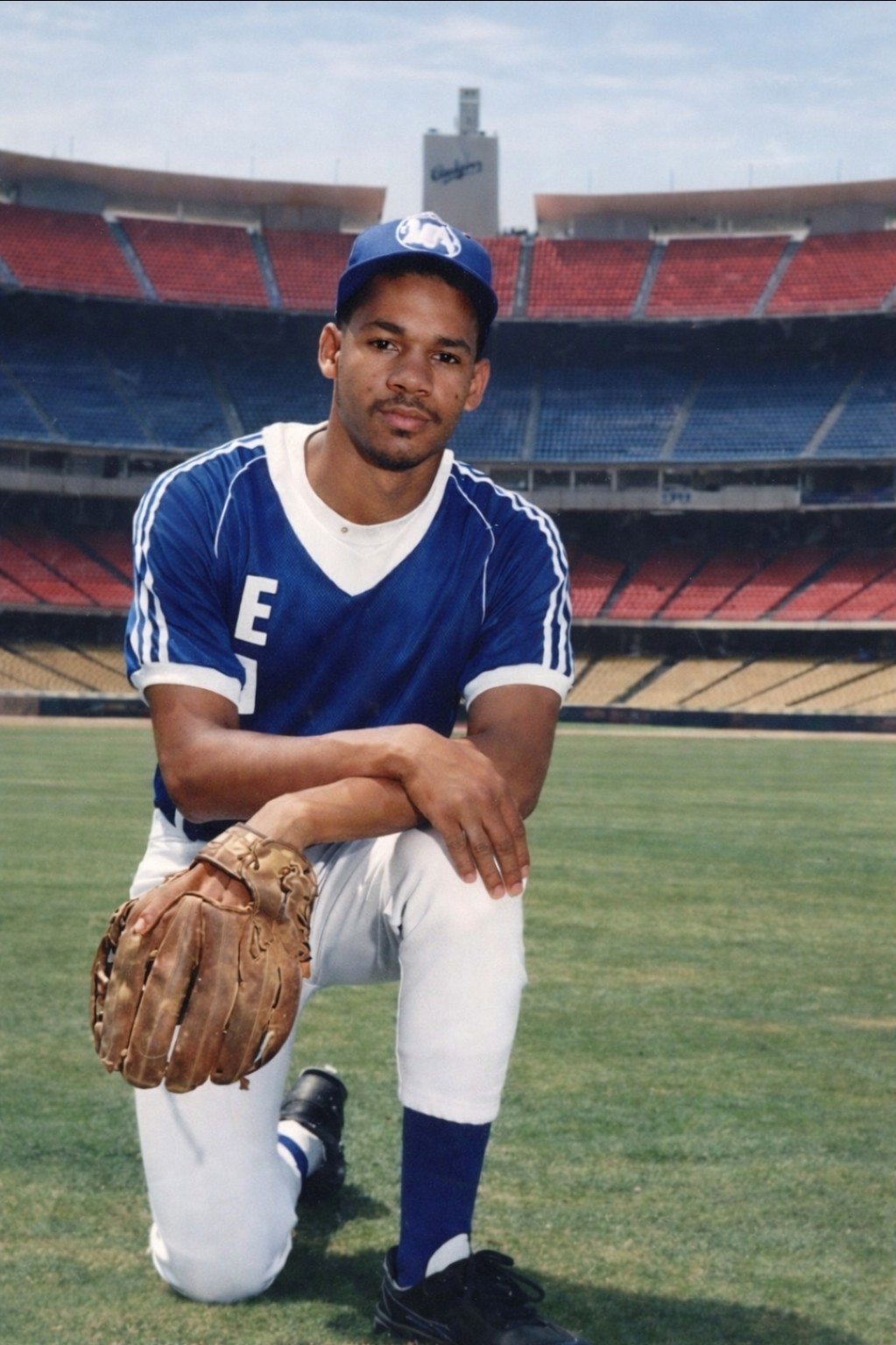 Jamel Washington in 1991 U.S. Olympic Festival East team uniform