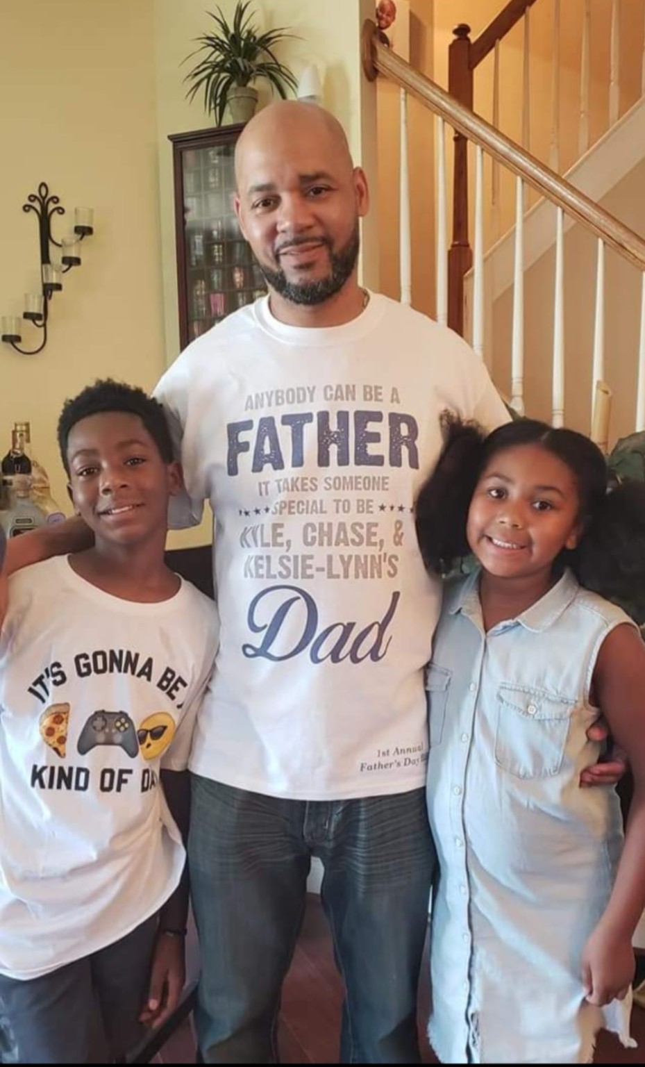 Jamel with Chase and Kelsie