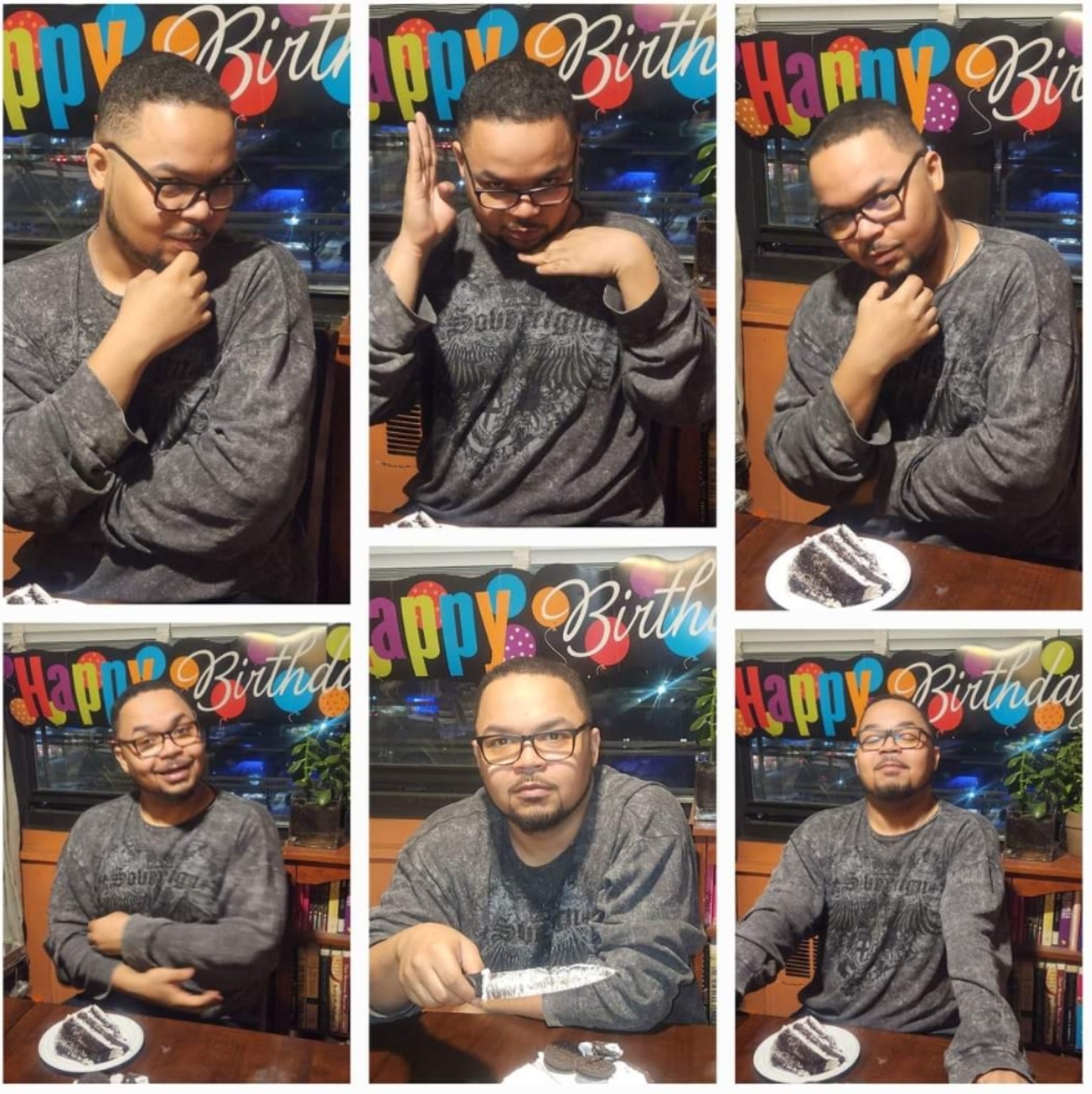 Kyle birthday collage