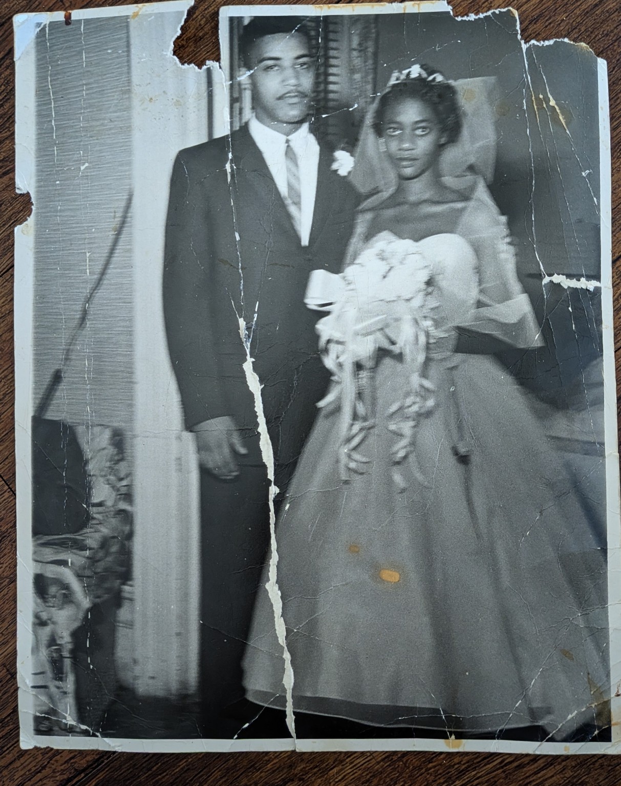 Aunt Nancy wedding photograph