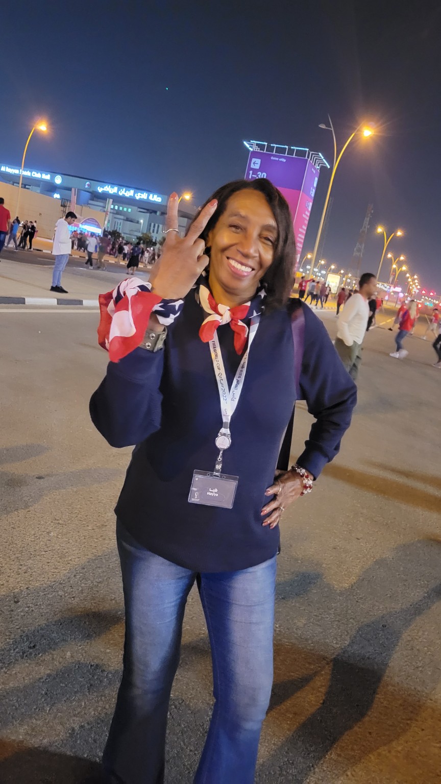 Rosa Milagros Julian at the World Cup
