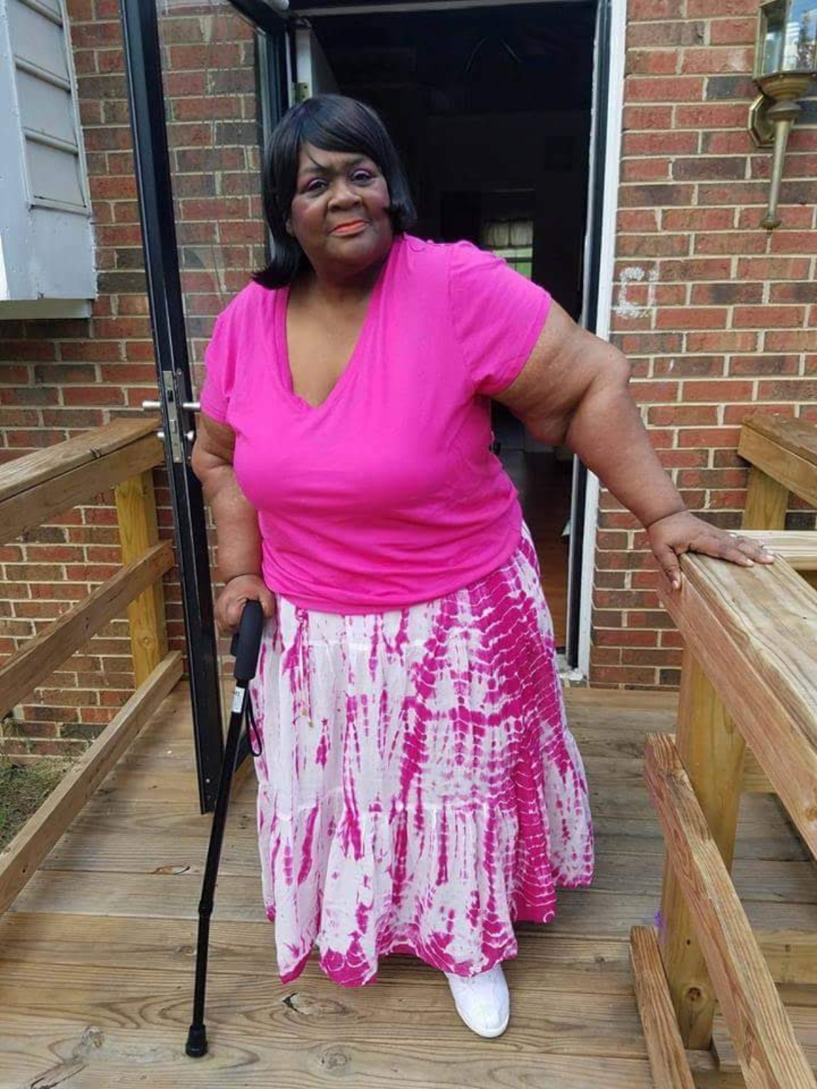 Teenie dressed in pink