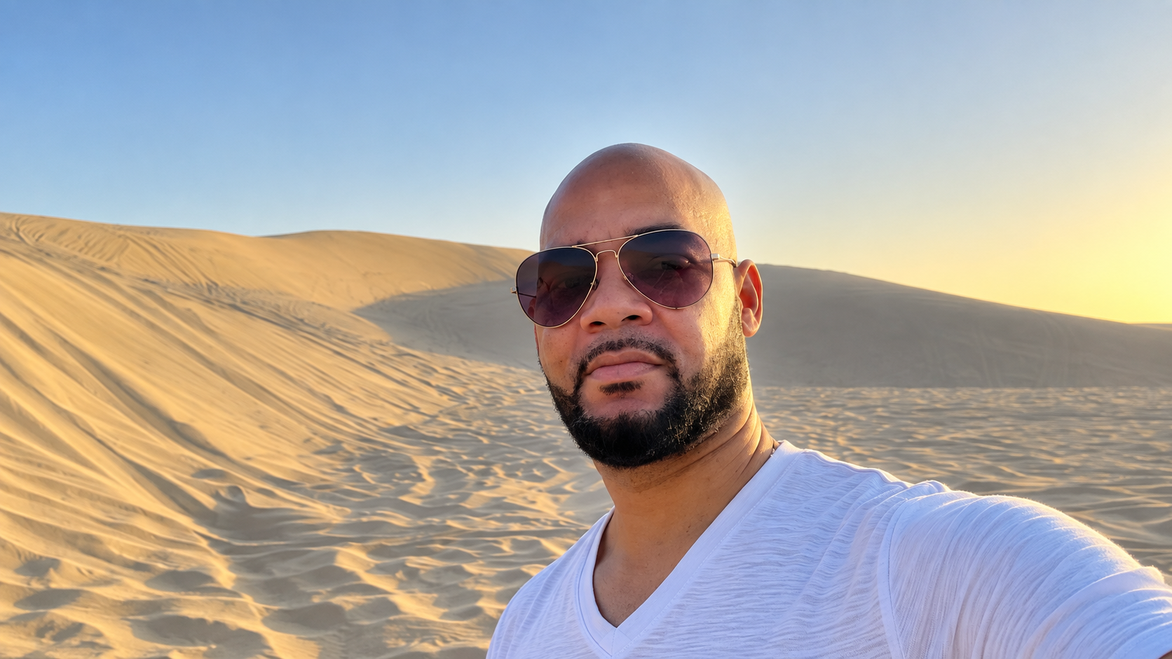 Jamel in the desert